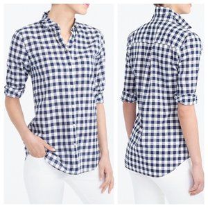 J CREW Gingham Shirt, XS